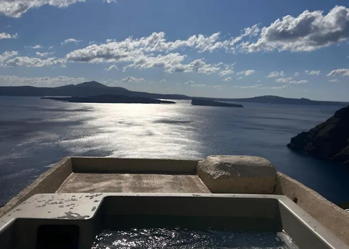 Ferienhaus Kamari Real Living, With Caldera Views And Jacuzzi *