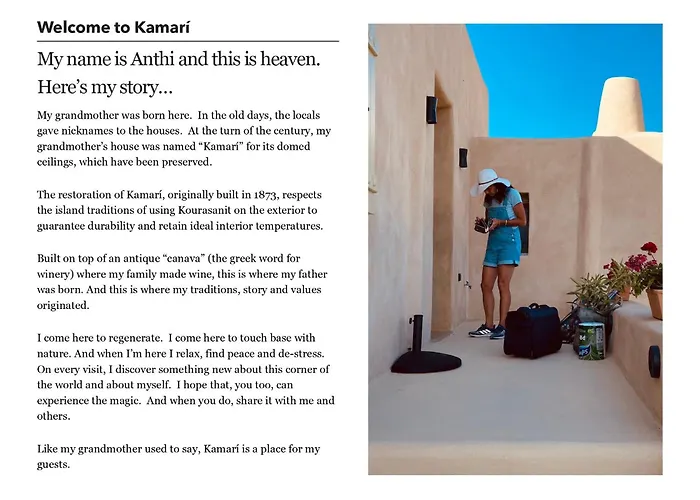 Ferienhaus Kamari Real Living, With Caldera Views And Jacuzzi *